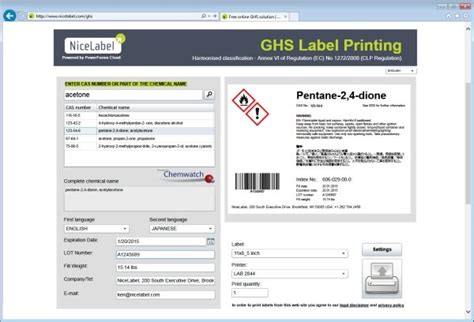 ghs cloud|NiceLabel and Chemwatch to Offer Free GHS Cloud Printing .